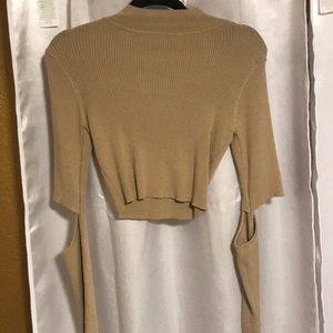 Crop Cut-off sweater